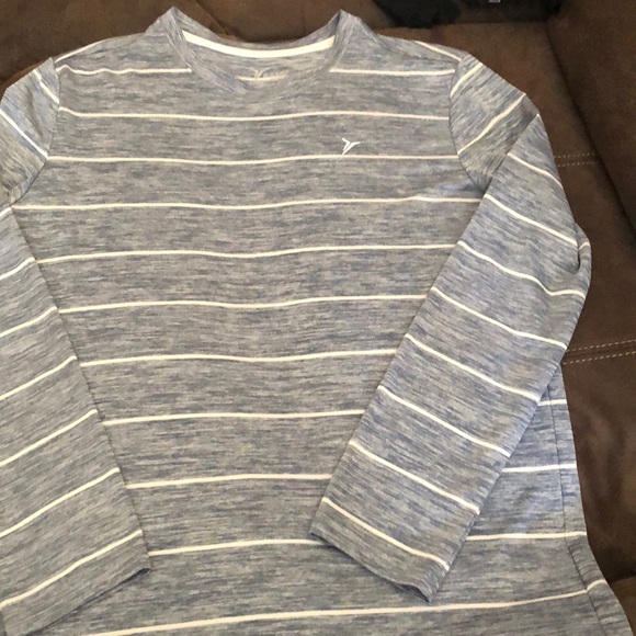 Blue and grey boys 14-16 go-dry long sleeve - Picture 1 of 1
